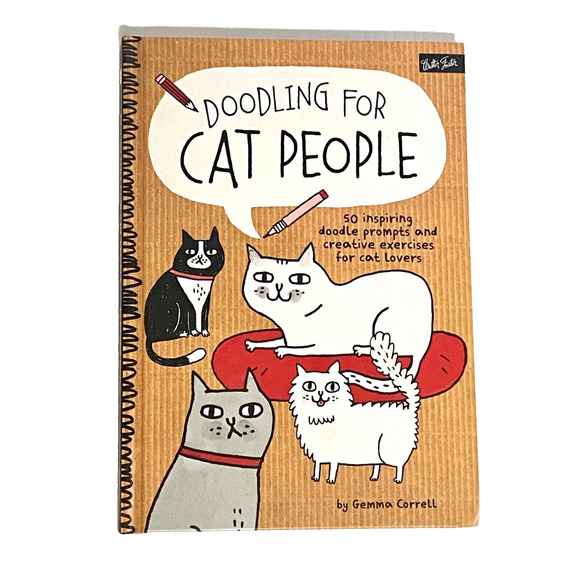 Journal Other - Doodling For... Ser.: Doodling for Cat People : 50 Inspiring Doodle Prompts and